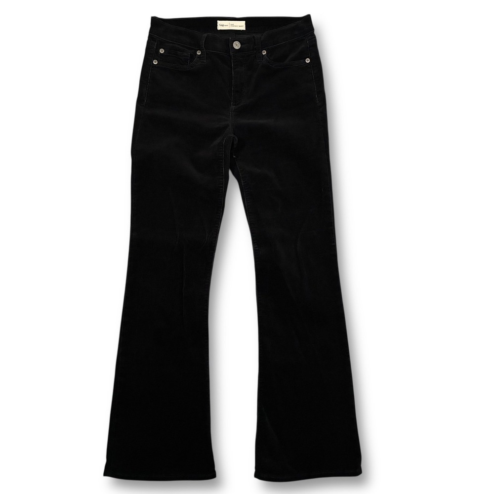 GAP Black Corduroy Flare Trousers